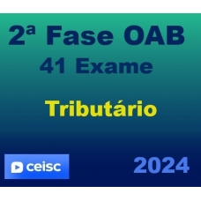 2ª Fase OAB 41º Exame - Direito Tributário (CEISC 2024) Regular